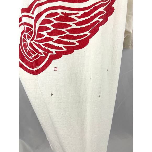 VTG Brendan Shanahan Detroit Red Wings TShirt Mens XL NHL Sport Attack #14 - Picture 6 of 15